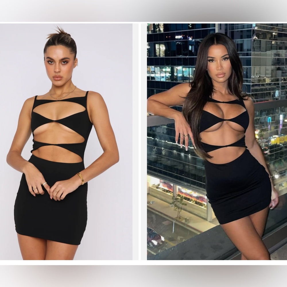 Eyes on me mini dress
